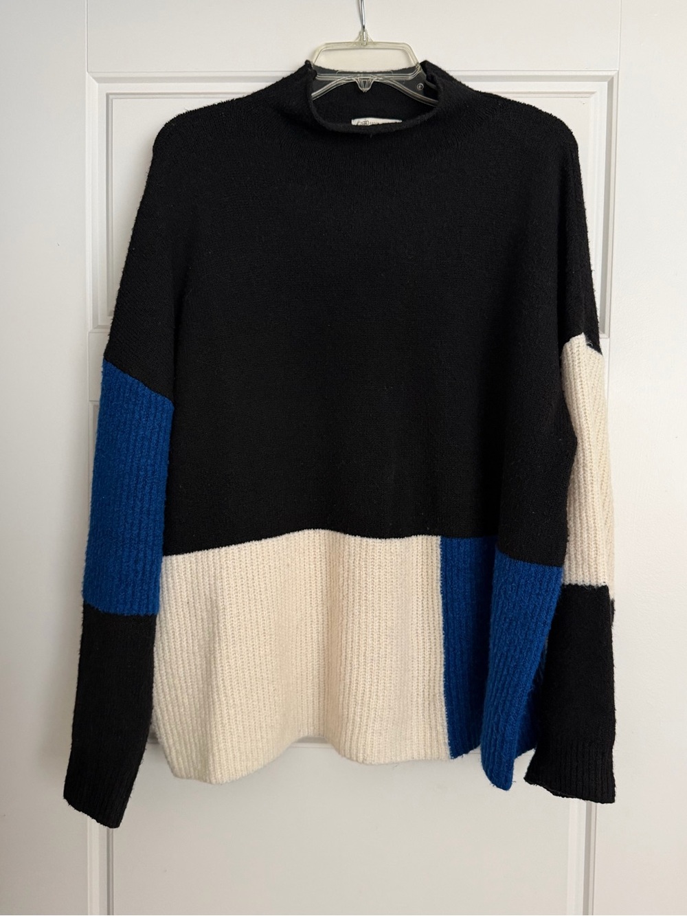 Cato Black Knit Crewneck Sweater